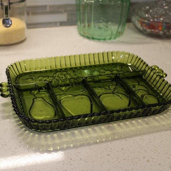 Green Fruit Tray - Picture 3 of 4